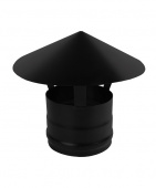 Зонт нерж. BLACK (AISI 430/0,5мм) д.115