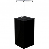Газовый нагреватель PATIO MINI/M/G31/37MBAR/CZ - черное стекло, с ручным управлением