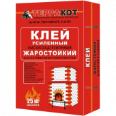 Клей усиленный Терракот жаростойкий, 5 кг