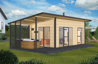 Сауна Harvia Solide Outdoor SLD03PS